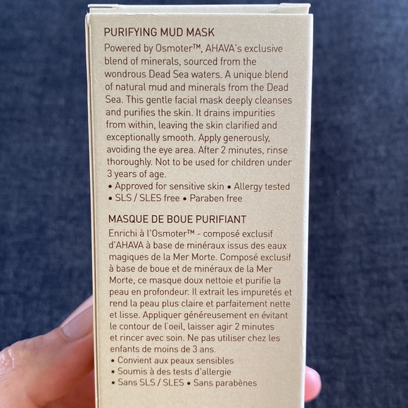 AHAVA Time To Clear Purifying Mud Mask - Picture 5 of 10